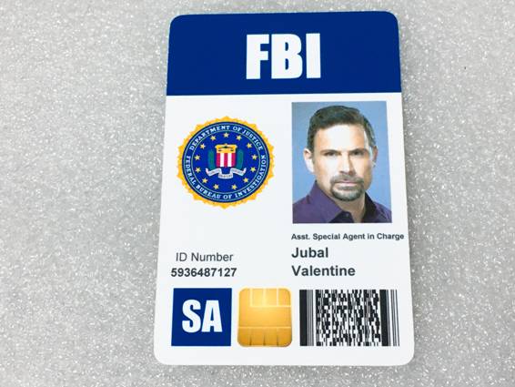 FBI アメリカ合衆国連邦捜査局 映画 ドラマシリーズ ID カード グッズ 